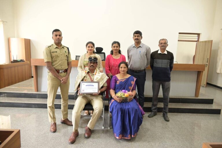 ಸೇವೆಗೆ ಕೊಡಗು ಎಸ್ಪಿ ಗೌರವ!