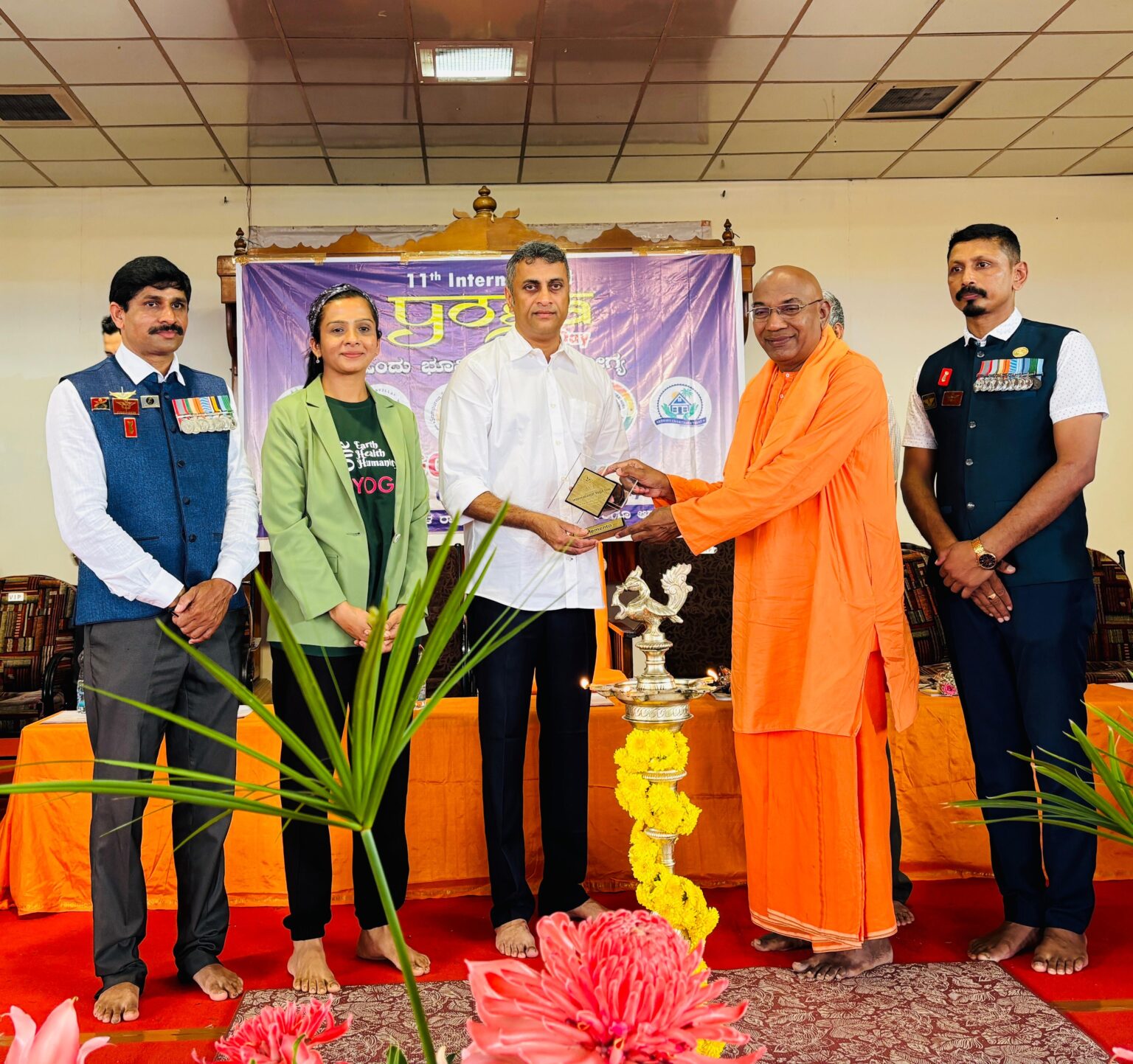 ಯೋಗದಿಂದ ಆಯುಷ್ಯಾರೋಗ್ಯ ಭಾಗ್ಯ: ಶಾಸಕ ಪೊನ್ನಣ್ಣ