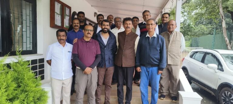 ಅತಿವೃಷ್ಟಿಯಿಂದ ಕಾಫಿ ಕ್ಷೇತ್ರಕ್ಕೆ ನಷ್ಟ ಕಾಫಿ ಮಂಡಳಿ ಅಧ್ಯಕ್ಷರನ್ನು ಭೇಟಿಯಾದ ಕೊಡಗು ನಿಯೋಗ.
