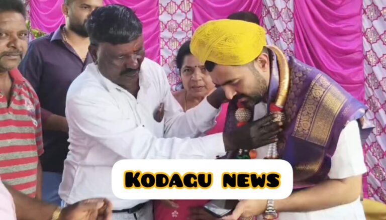ಅಭಿವೃದ್ಧಿ ಕಾಮಗಾರಿಗೆ ಚಾಲನೆ ನೀಡಿದ ಶಾಸಕ ಮಂತರ್ ಗೌಡ