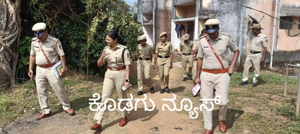 ಪೊನ್ನಂಪೇಟೆ ಪೊಲೀಸ್ ಠಾಣೆಗೆ ನೂತನ ಎಸ್ ಪಿ ಬಿಂದುಮಣಿ ಭೇಟಿ