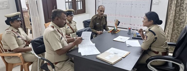 ಮಡಿಕೇರಿ ಮಹಿಳಾ ಠಾಣೆಗಳಿಗೆ ಎಸ್ ಪಿ ಬಿಂದುಮಣಿ ಭೇಟಿ