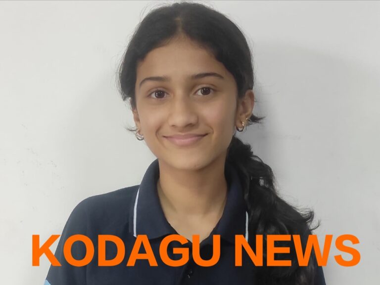 ಏರ್ ರೈಫಲ್ ಸ್ಪರ್ಧೆಯಲ್ಲಿ ಪಾಲ್ಗೊಂಡ ಸಾಶ್ಯಾ ನಿಶಾಂತ್
