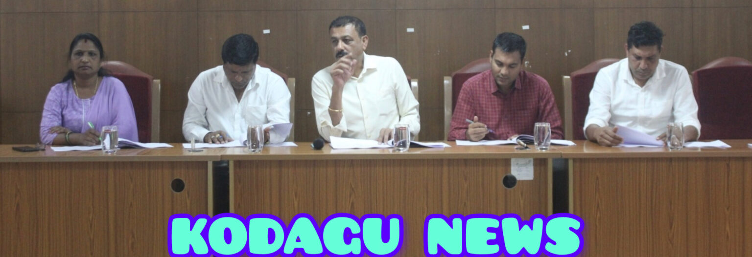 ಗ್ಯಾರಂಟಿ ಯೋಜನೆ ಅನುಷ್ಠಾನ ಪ್ರಾಧಿಕಾರ ಸಮಿತಿ ಸಭೆ ಜಿಲ್ಲೆಯ ಅಗತ್ಯ ಇರುವ ಕಡೆ ಸರ್ಕಾರಿ ಬಸ್ಸು ಕಲ್ಪಿಸಿ: ಧರ್ಮಜ ಉತ್ತಪ್ಪ