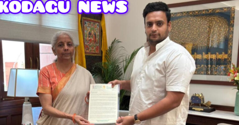 ನಗರ ಆರ್ಥಿಕ ವಲಯ” ಯೋಜನೆಗೆ ಮೈಸೂರು ಸೇರ್ಪಡೆಗೆ ಯದುವೀರ್ ಆಗ್ರಹ