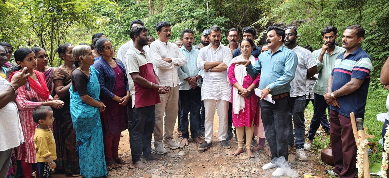 ರಸ್ತೆ ಅಭಿವೃದ್ಧಿಗೆ ಶಾಸಕ ಡಾ ಮಂತರ್ ಗೌಡ ರವರಿಂದ 35 ಲಕ್ಷ ರೂಗಳ ಅನುದಾನ