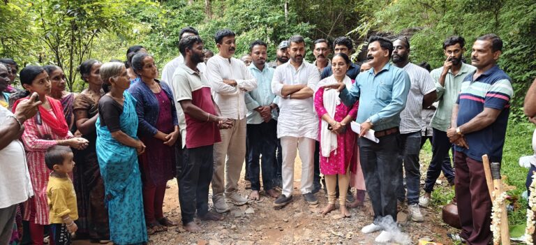 ರಸ್ತೆ ಅಭಿವೃದ್ಧಿಗೆ ಶಾಸಕ ಡಾ ಮಂತರ್ ಗೌಡ ರವರಿಂದ 35 ಲಕ್ಷ ರೂಗಳ ಅನುದಾನ