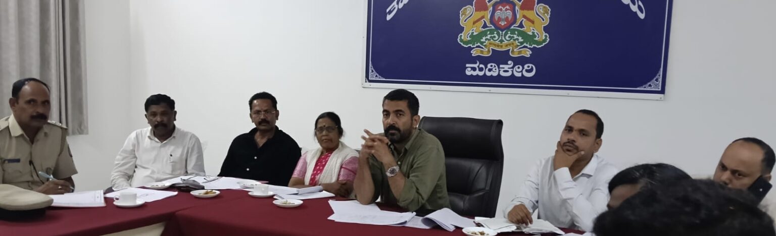 ಶಾಸಕರ ಅಧ್ಯಕ್ಷತೆಯಲ್ಲಿ ಕಾರ್ಯಪಡೆ ಸಮಿತಿ ಸಭೆ ವಿಪತ್ತು ನಿರ್ವಹಣೆ ಉದಾಸೀನ ಮಾಡದೆ ಅಗತ್ಯ ಮುನ್ನೆಚ್ಚರಕ್ಕೆ ಡಾ.ಮಂತರ್ ಗೌಡ ಸೂಚನೆ