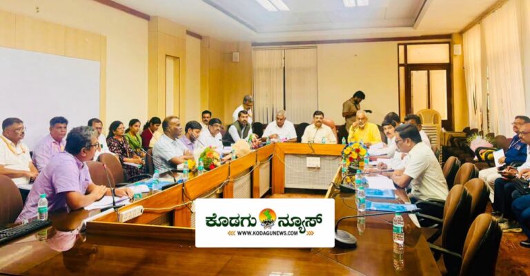 ರೈತರ ಕೃಷಿಗೆ ಹಾರಂಗಿ ಜಲಾಶಯದ ನೀರು: ಬೆಂಗಳೂರಿನಲ್ಲಿ ಮಹತ್ವದ ಚರ್ಚೆ: ಶಾಸಕ ಮಂತರ್ ಭಾಗಿ