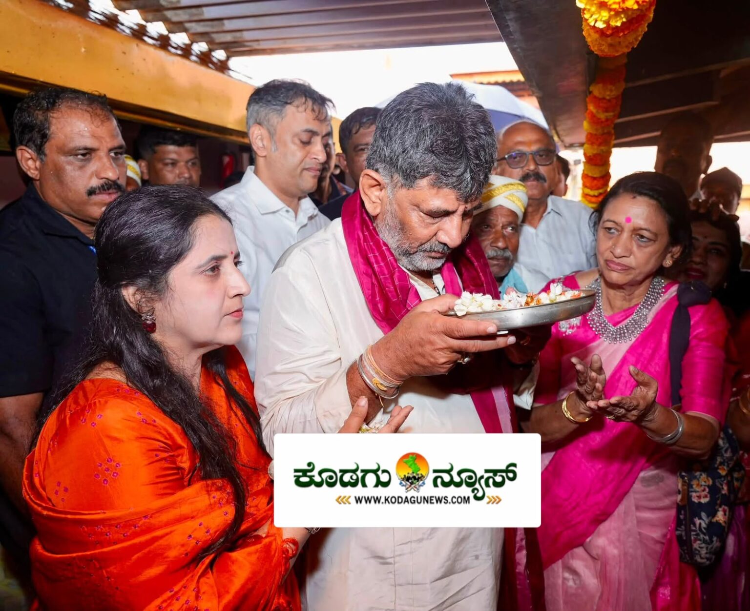 ಭಗಂಡೇಶ್ವರನ ಸನ್ನಿಧಿಯಲ್ಲಿ ಸಿಎಂ ಡಿ.ಕೆ.ಶಿವಕುಮಾರ್ ವಿಶೇಷ ಪೂಜೆ