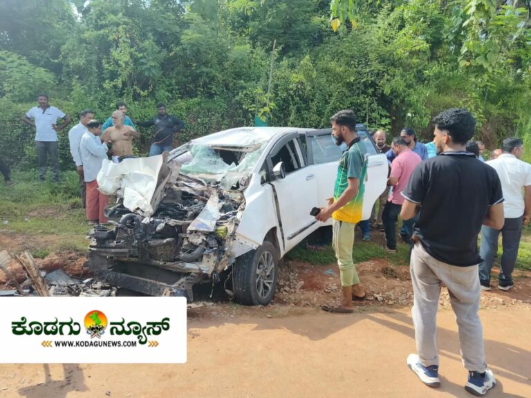 ಮಾಜಿ ಸಚಿವ ರಮಾನಾಥ ರೈ ಪ್ರಯಾಣಿಸುತ್ತಿದ್ದ ಕಾರಿಗೆ ಬಸ್ ಡಿಕ್ಕಿ